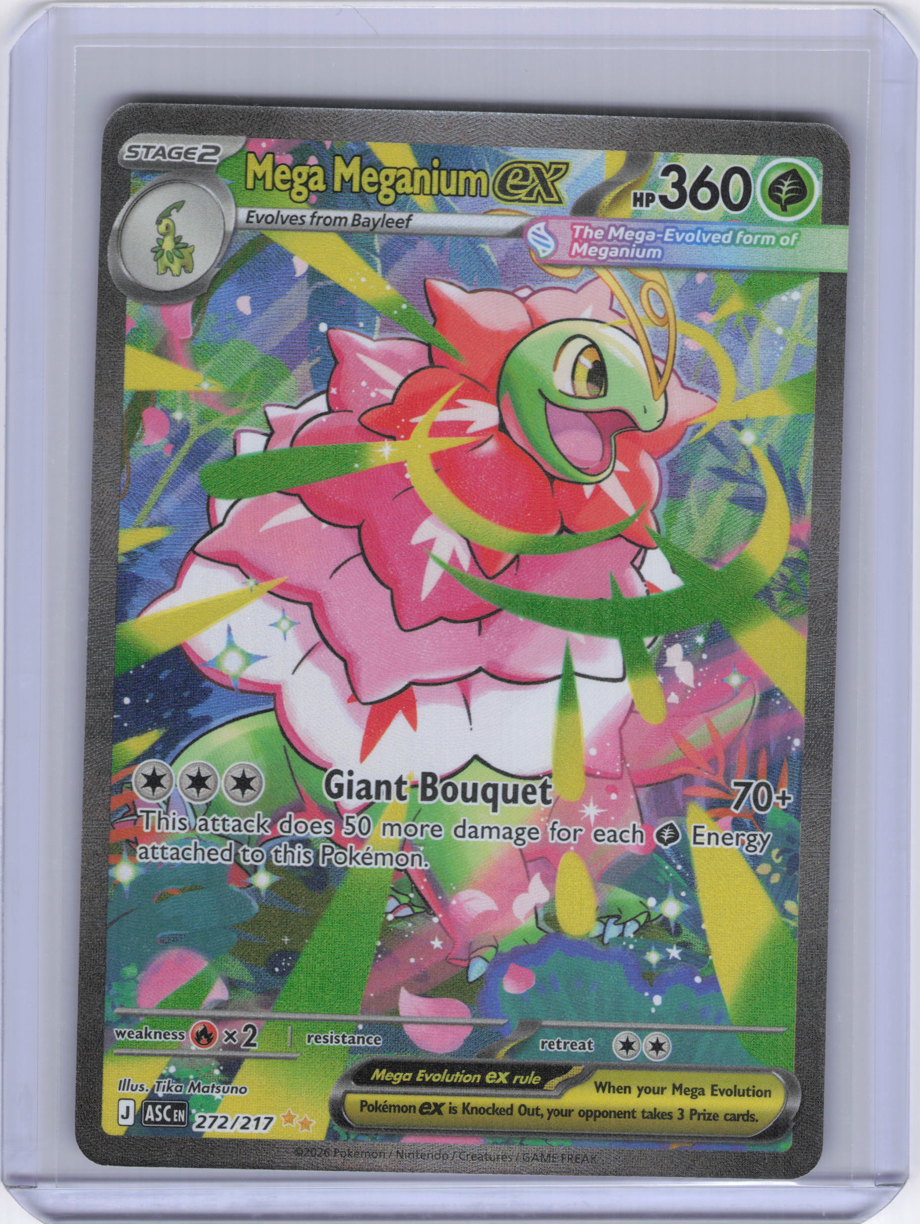 Mega Meganium ex - 272/217 - ME: Ascended Heroes (ASC)