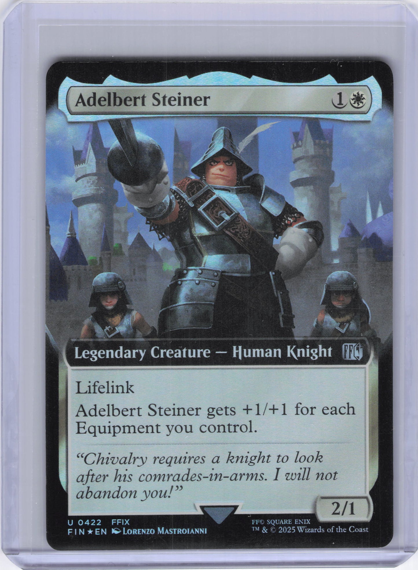 Adelbert Steiner (Extended Art) - FINAL FANTASY (FIN) (Foil)