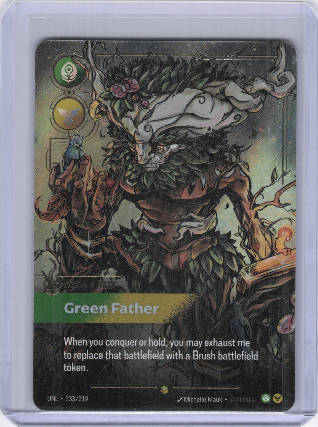 Ivern - Green Father (Overnumbered) - Unleashed (UNL)