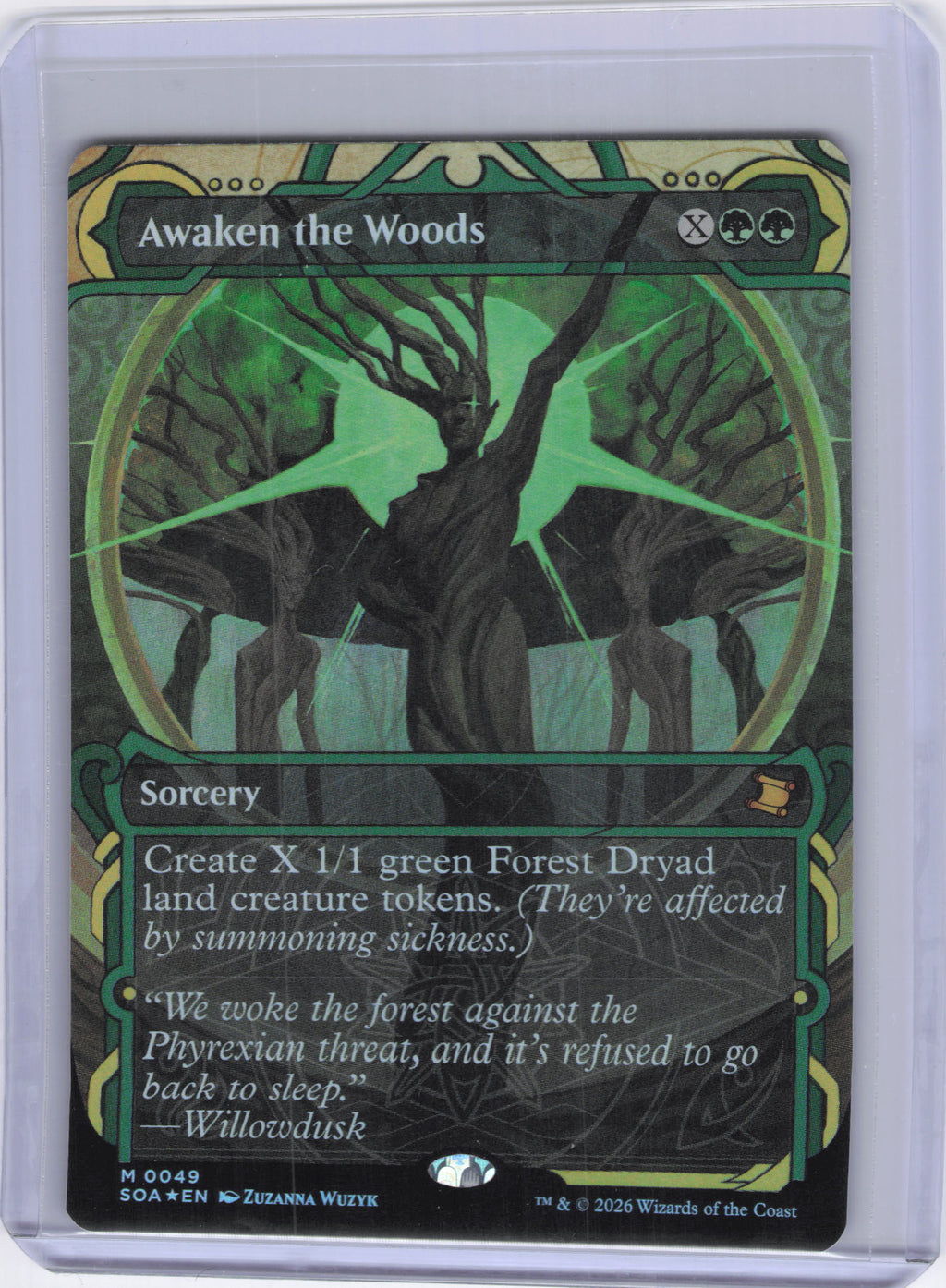 Awaken the Woods - Secrets of Strixhaven: Mystical Archive (SOA) (Foil)