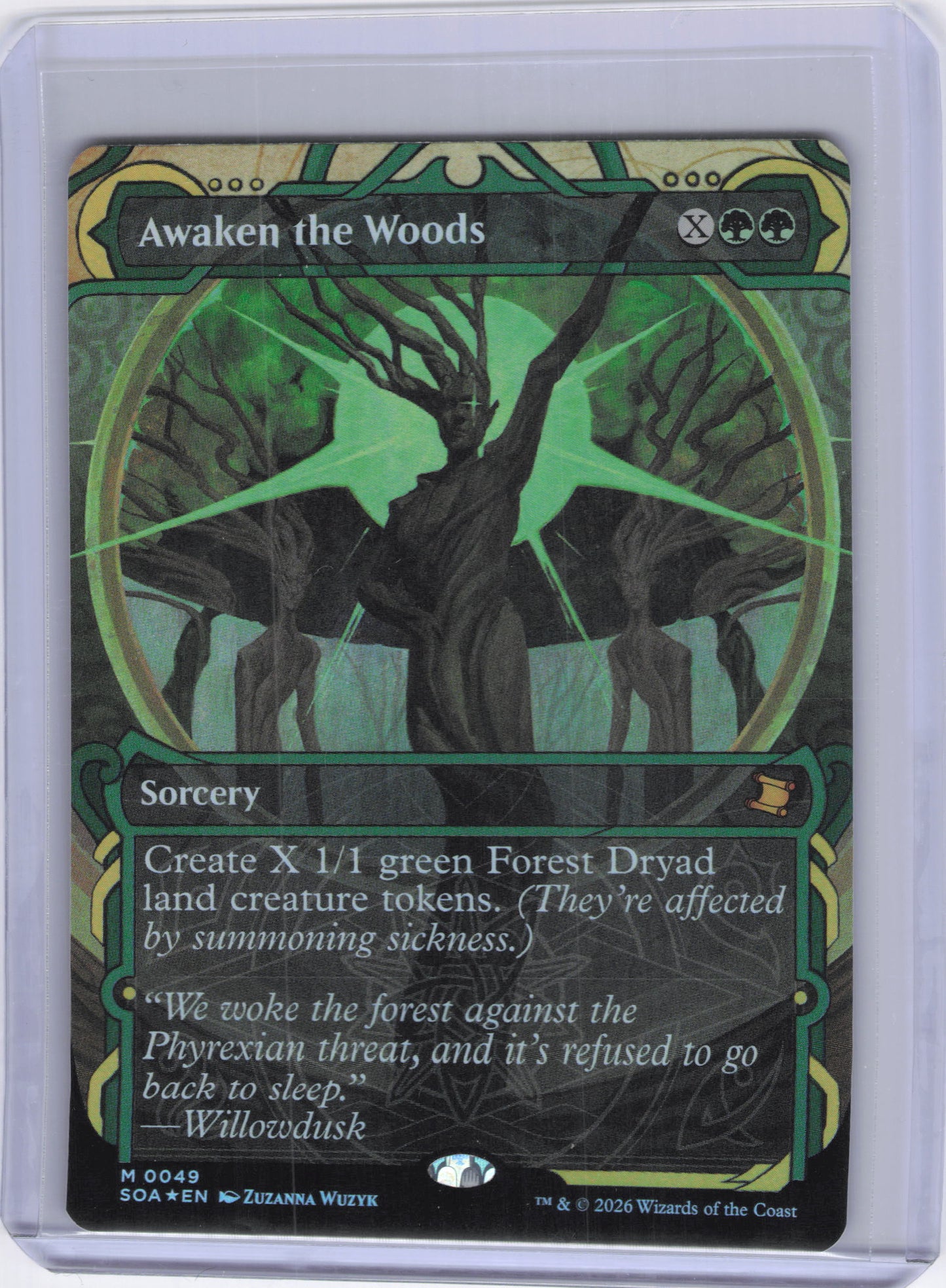 Awaken the Woods - Secrets of Strixhaven: Mystical Archive (SOA) (Foil)
