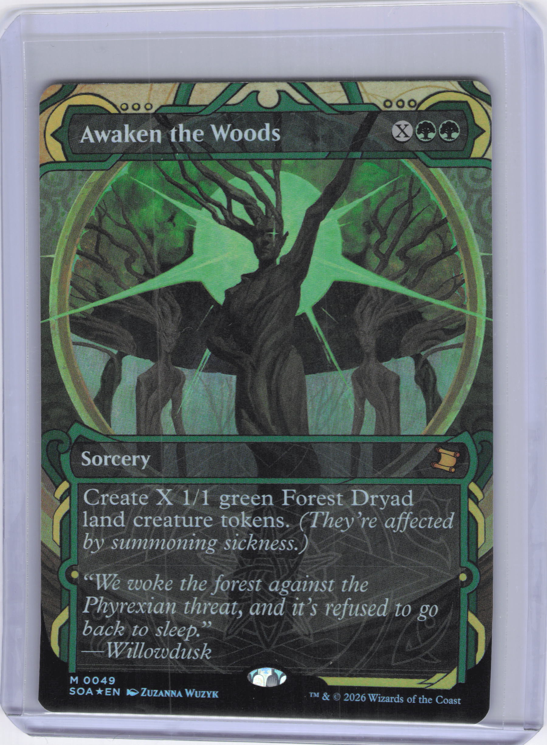 Awaken the Woods - Secrets of Strixhaven: Mystical Archive (SOA) (Foil)