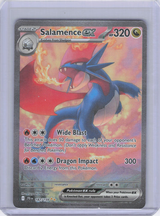 Salamence ex - 187/159 - SV09: Journey Together (JTG)