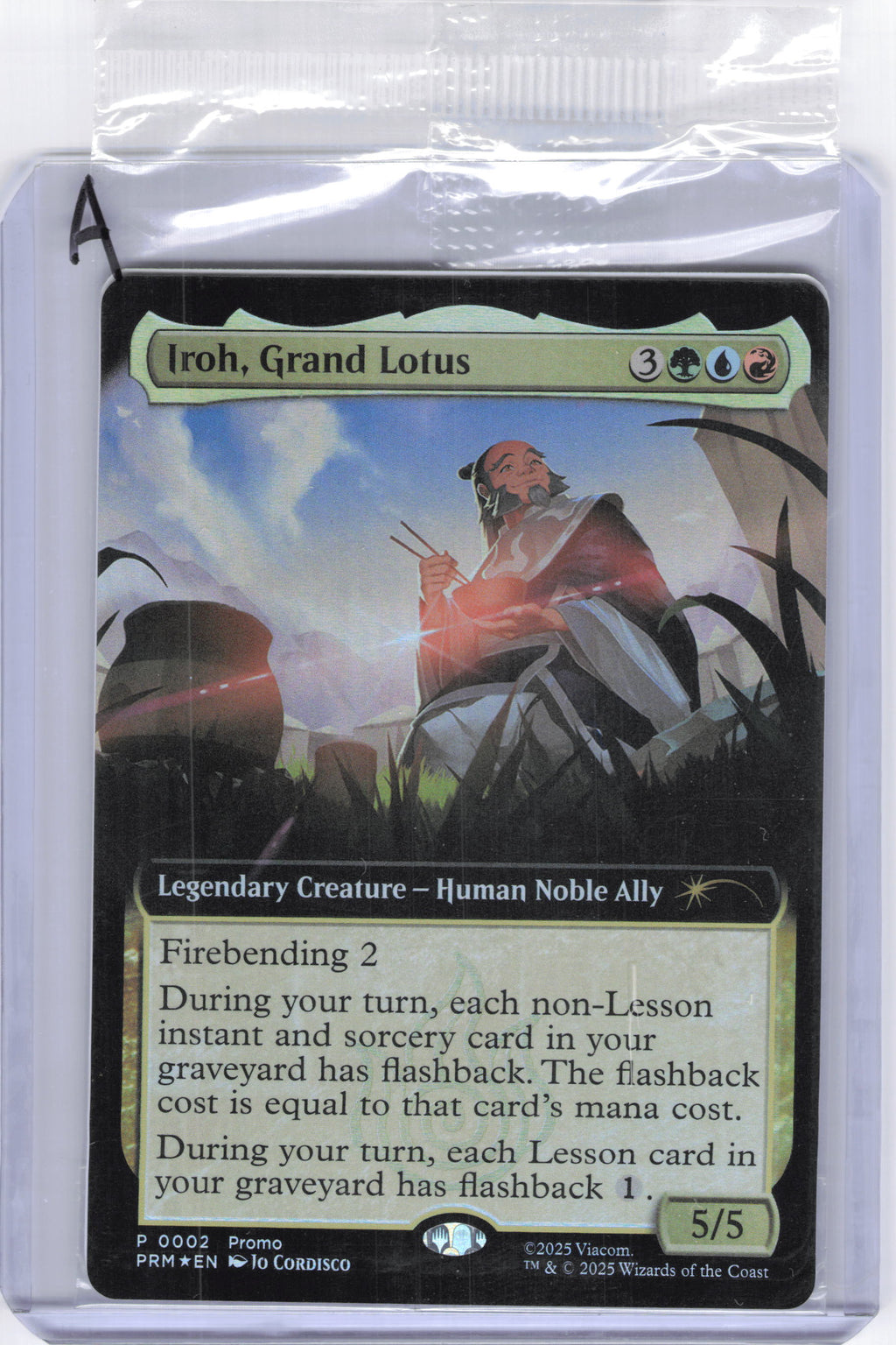 Iroh, Grand Lotus (Extended Art) (Foil) - Unique and Miscellaneous Promos (UMP)
