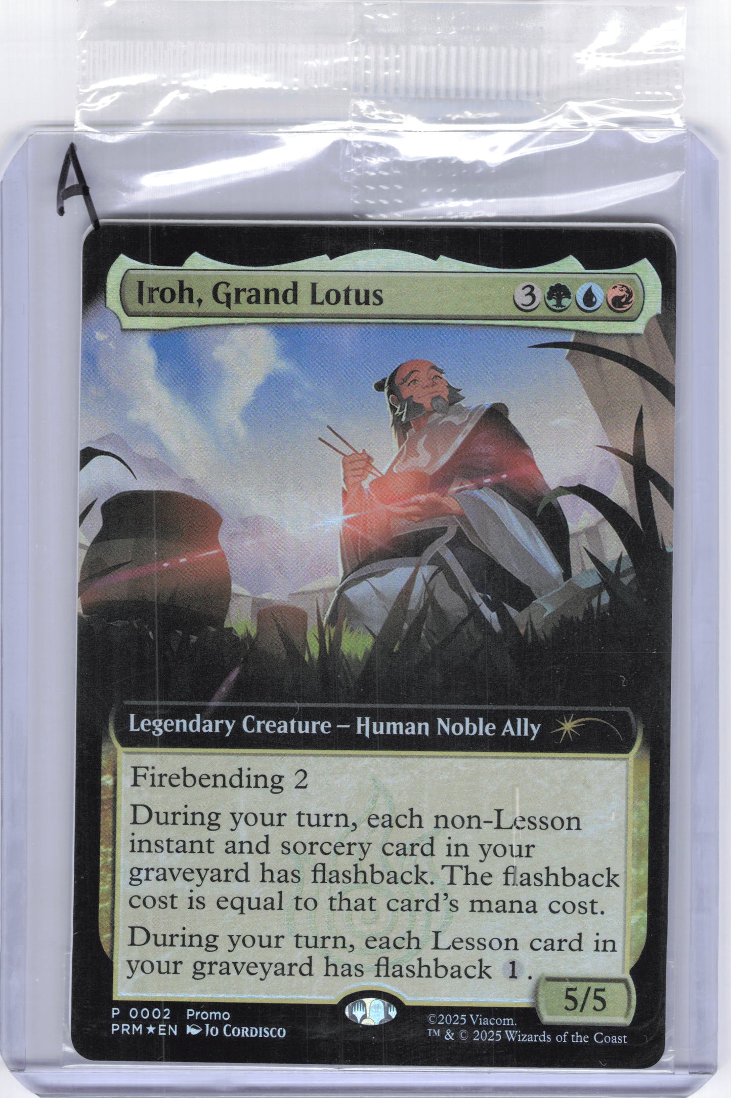 Iroh, Grand Lotus (Extended Art) (Foil) - Unique and Miscellaneous Promos (UMP)