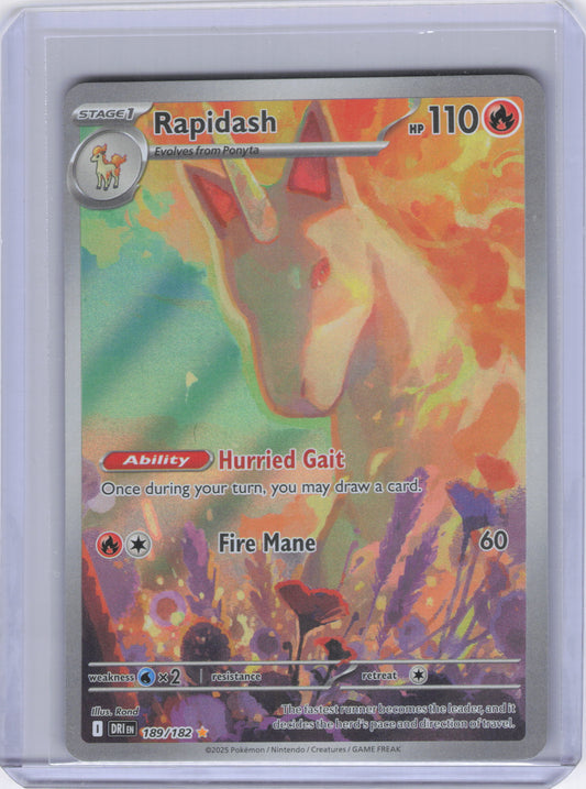 Rapidash - 189/182 - SV10: Destined Rivals (DRI)