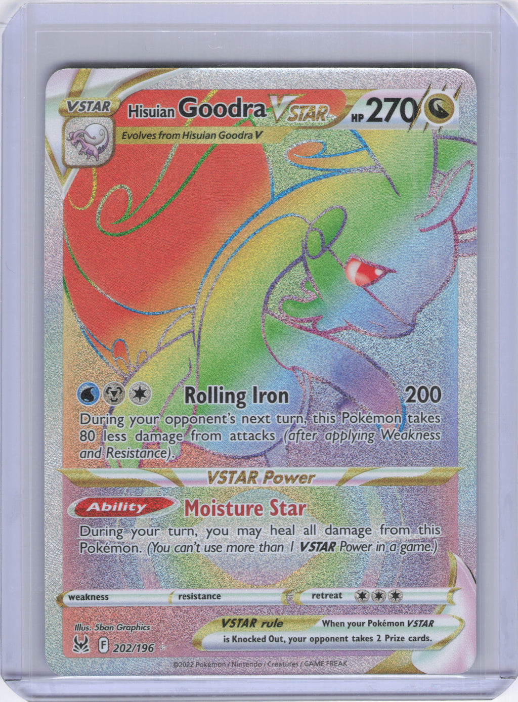 Hisuian Goodra VSTAR (Secret) - SWSH11: Lost Origin (SWSH11)
