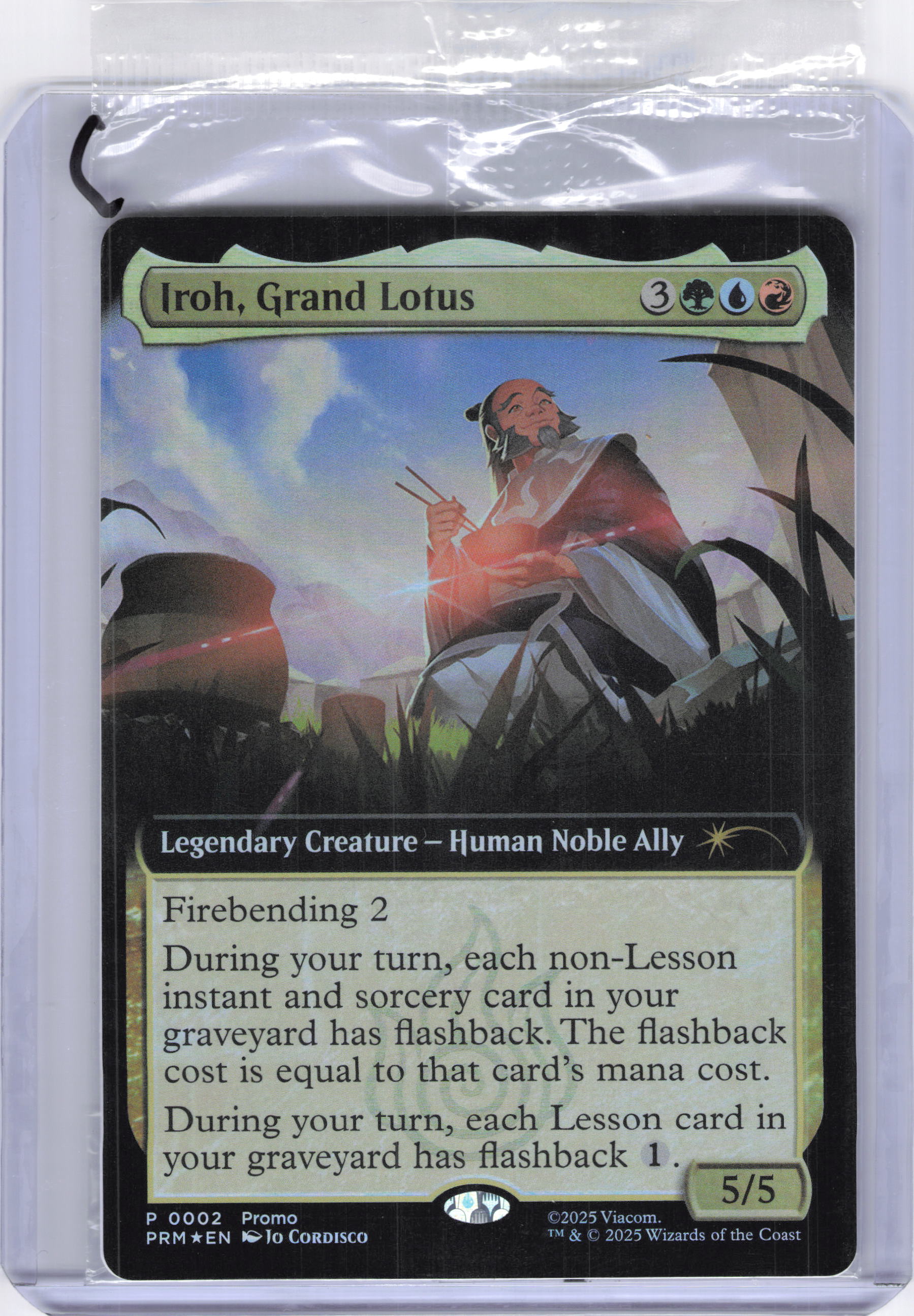Iroh, Grand Lotus (Extended Art) (Foil) - Unique and Miscellaneous Promos (UMP)