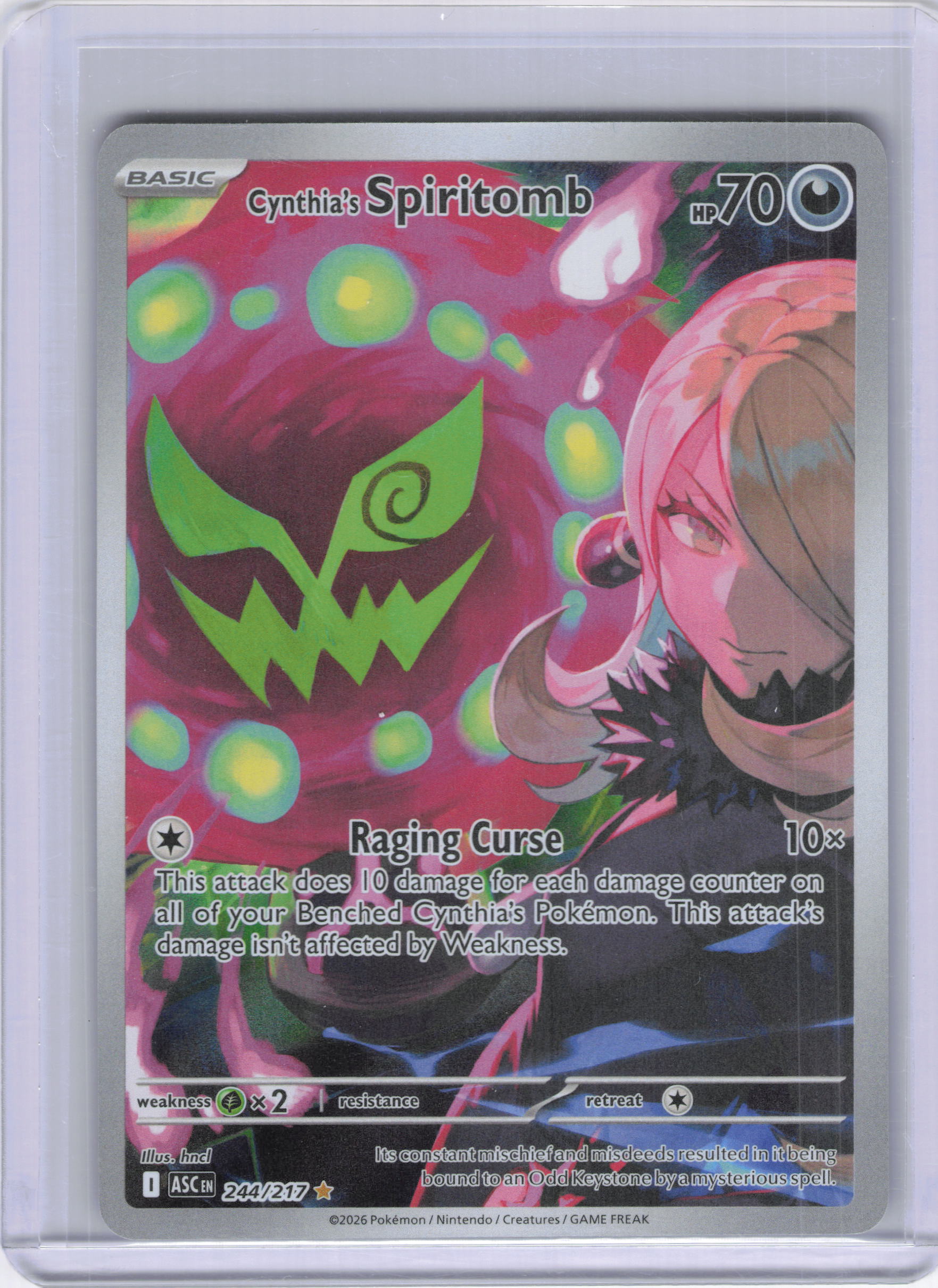 Cynthia's Spiritomb - 244/217 - ME: Ascended Heroes (ASC)