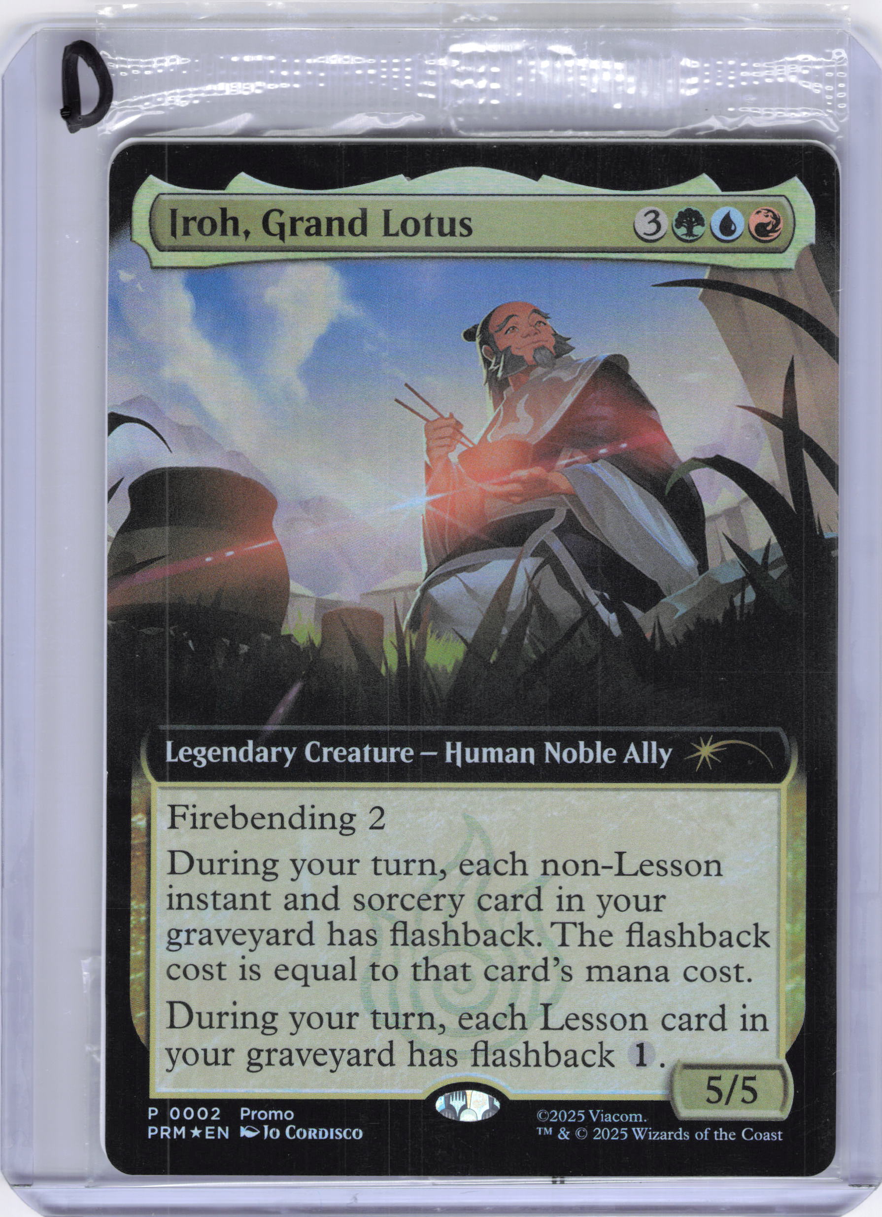 Iroh, Grand Lotus (Extended Art) (Foil) - Unique and Miscellaneous Promos (UMP)