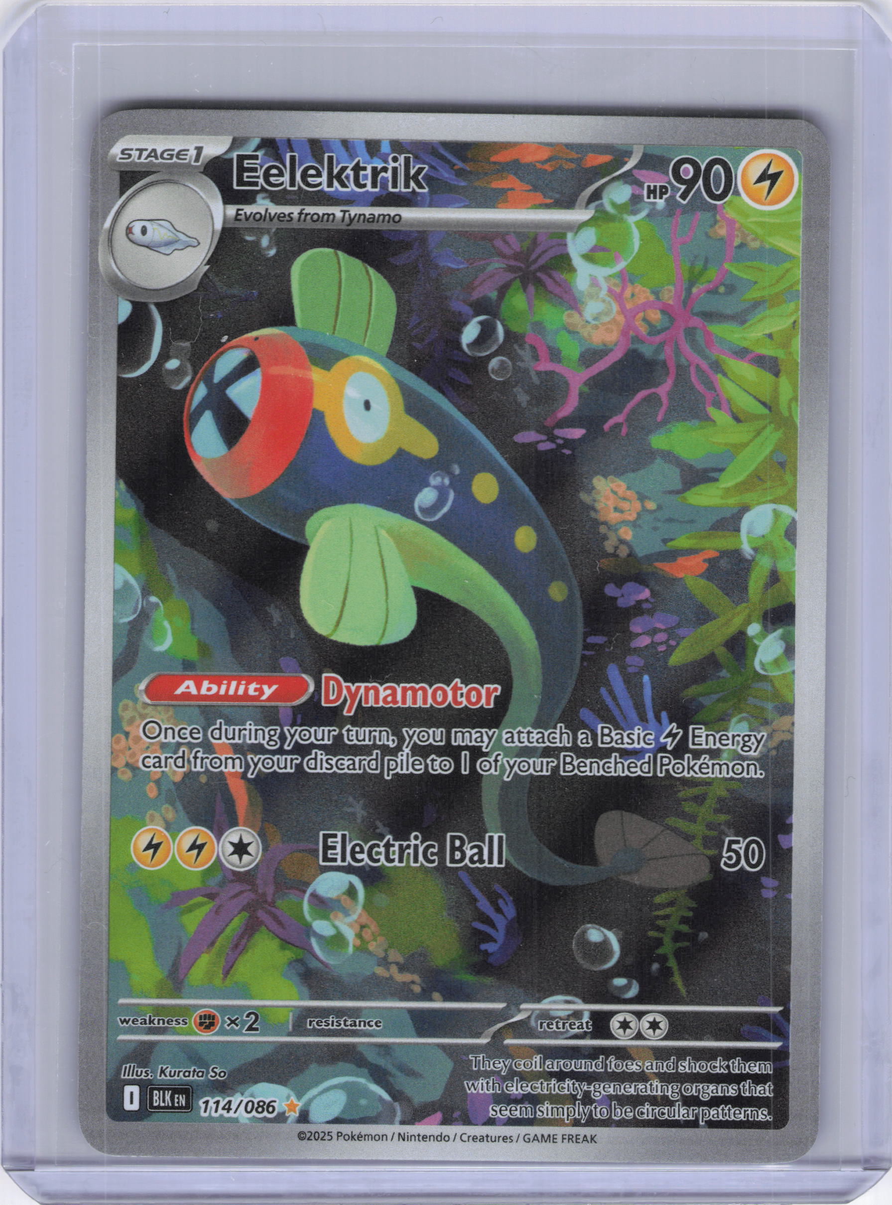 Eelektrik - 114/086 - SV: Black Bolt (BLK)