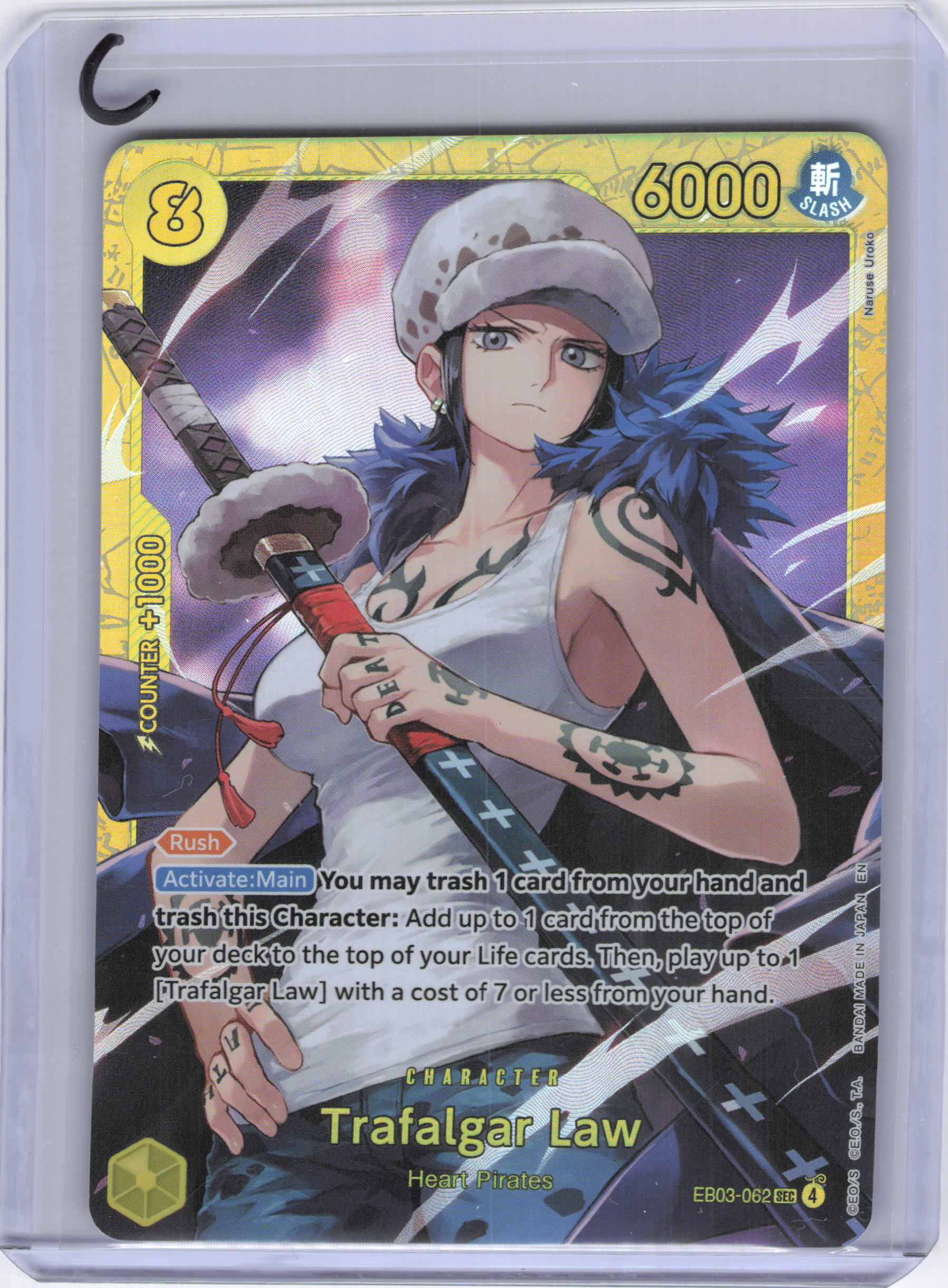 Trafalgar Law - Extra Booster: One Piece Heroines Edition (EB-03)
