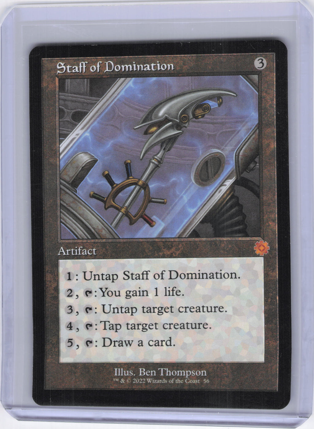 Staff of Domination - The Brothers' War: Retro Frame Artifacts (BRR)
