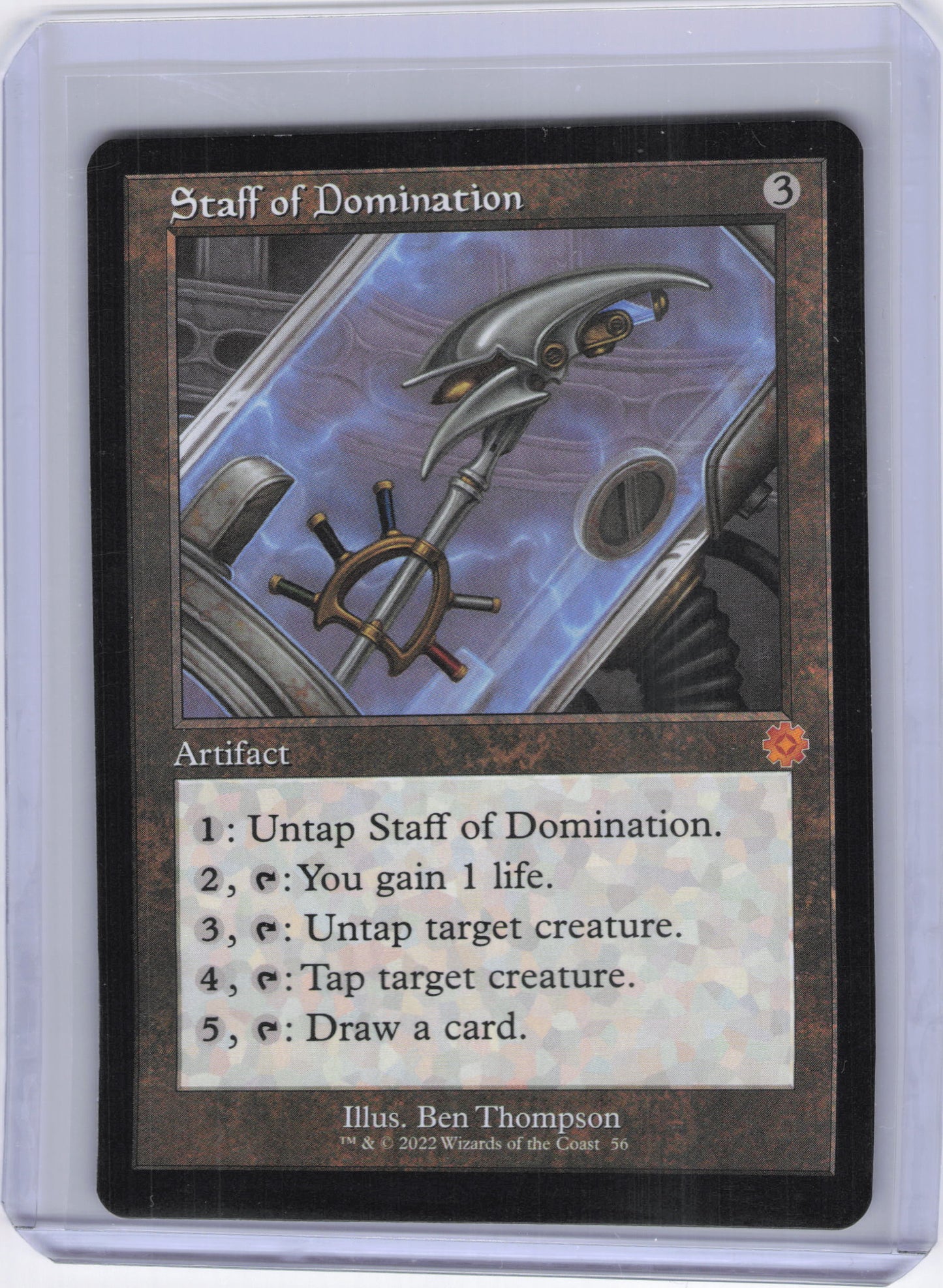 Staff of Domination - The Brothers' War: Retro Frame Artifacts (BRR)