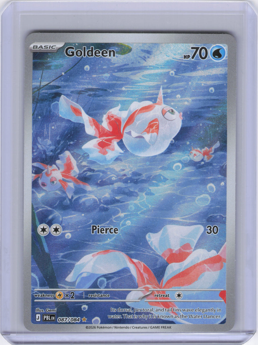 Goldeen - 087/084 - ME05: Pitch Black (PBL)