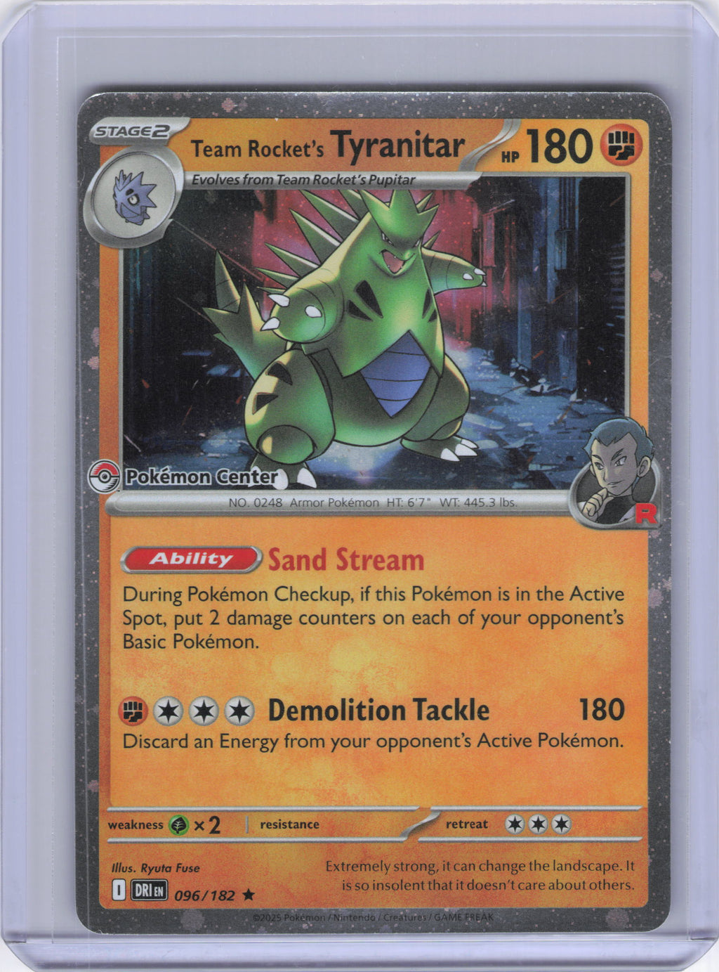 Team Rocket's Tyranitar (Pokemon Center Exclusive) - Miscellaneous Cards & Products (MCAP)