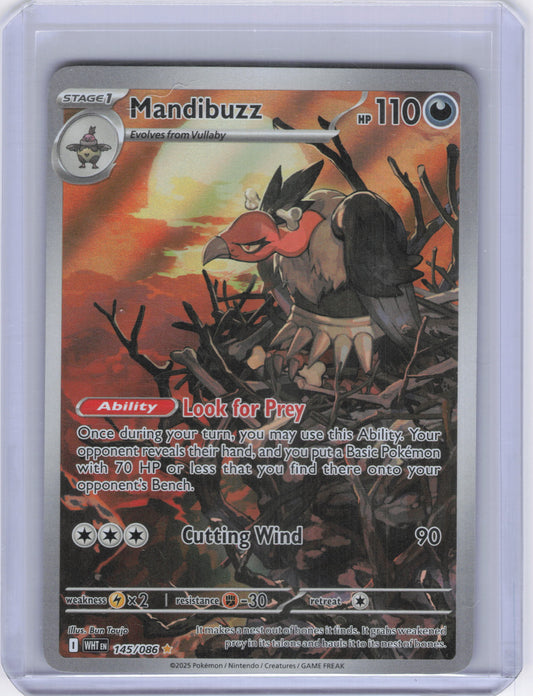 Mandibuzz - 145/086 - SV: White Flare (WHT)