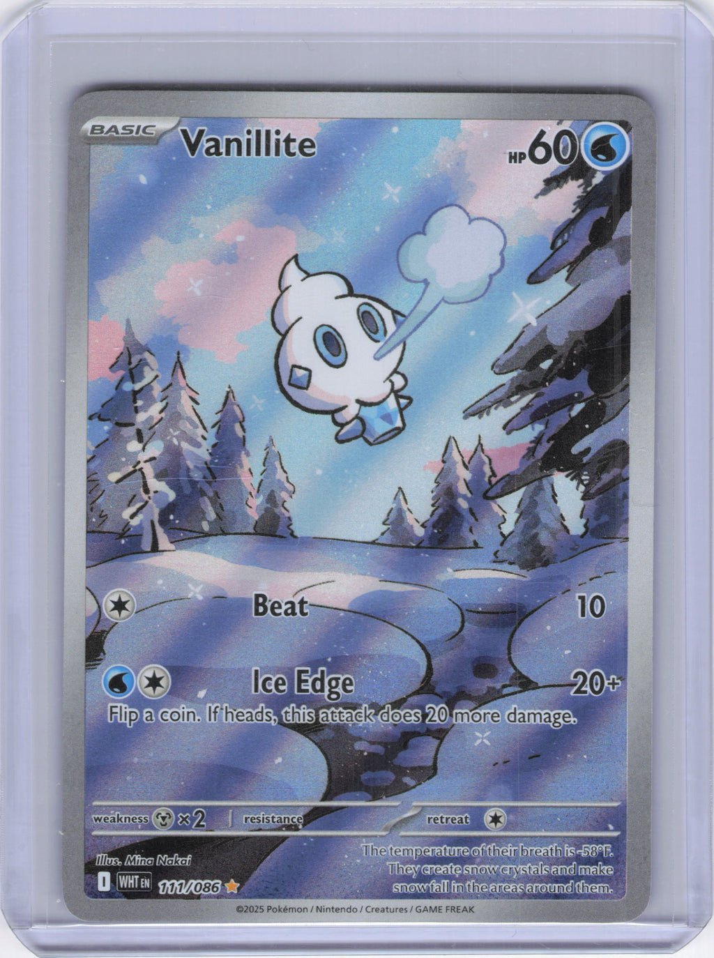 Vanillite - 111/086 - SV: White Flare (WHT)