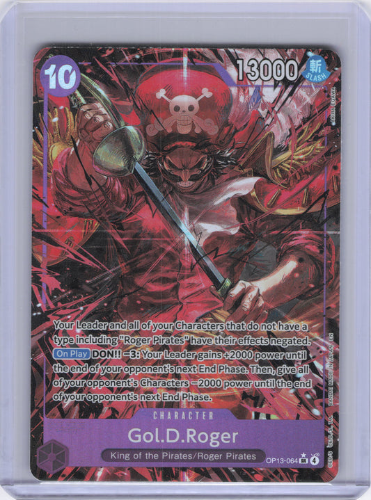 Gol.D.Roger (064) (Alternate Art) - Carrying On His Will (OP13)