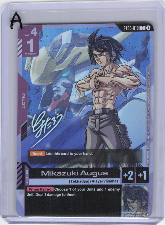 Mikazuki Augus (Event Promo) - Gundam Promotional Cards (GCG-PR)