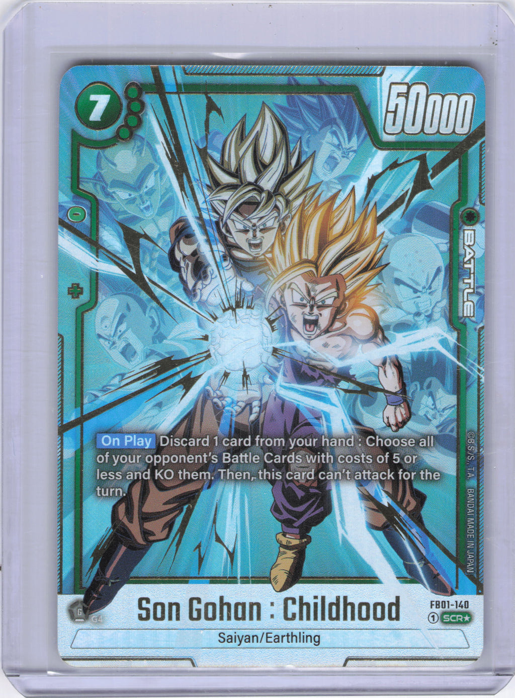 Son Gohan : Childhood - FB01-140 (Alternate Art) - Awakened Pulse (FB01)