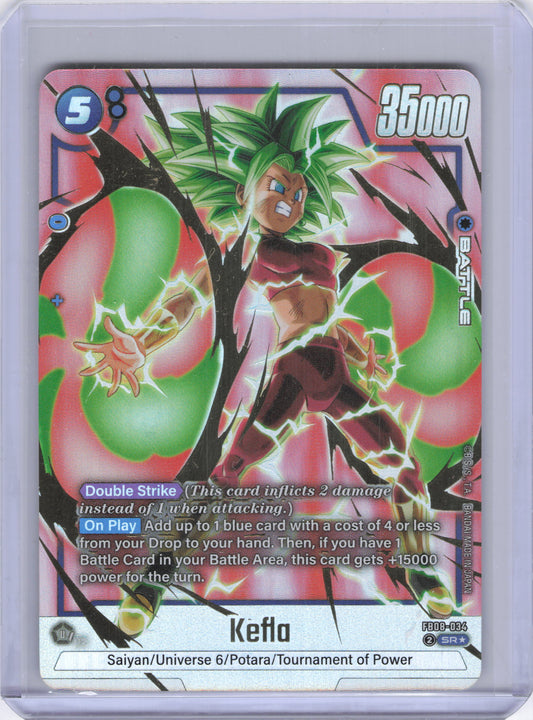 Kefla - FB08-034 (Alternate Art) - Saiyan's Pride (FB08)