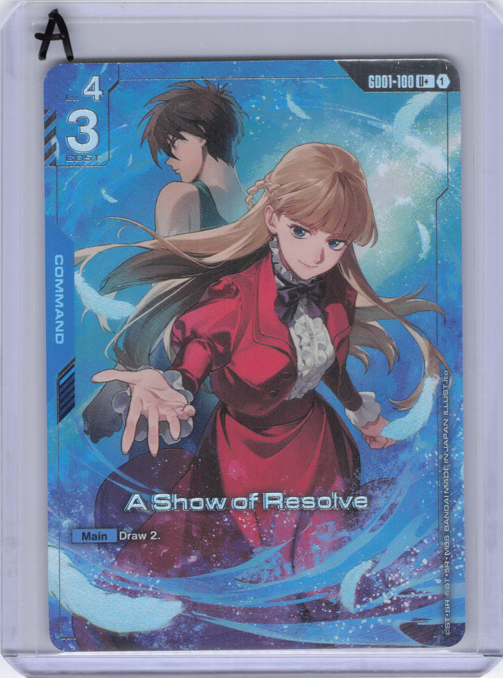 A Show of Resolve (U+) (PB01) - Gundam Promotional Cards (GCG-PR)