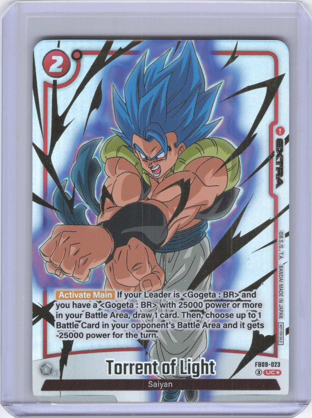 Torrent of Light (Limited Pack 26-27 WAVE1) - Tournament and Championship Promos (DBSFW_TPR)