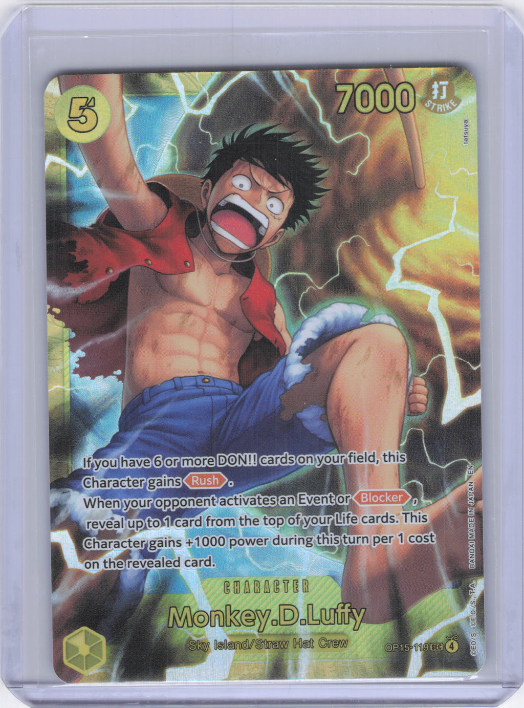 Monkey.D.Luffy (OP15-119) - Adventure on Kami's Island (OP15-EB04)