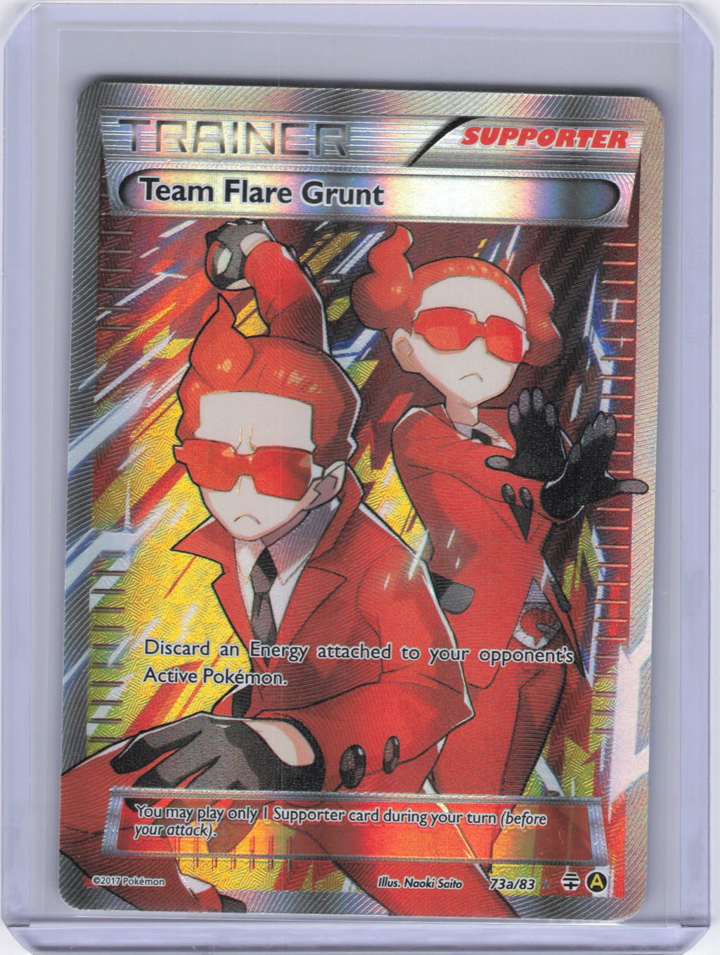 Team Flare Grunt - 73a/83 - Alternate Art Promos (PR)