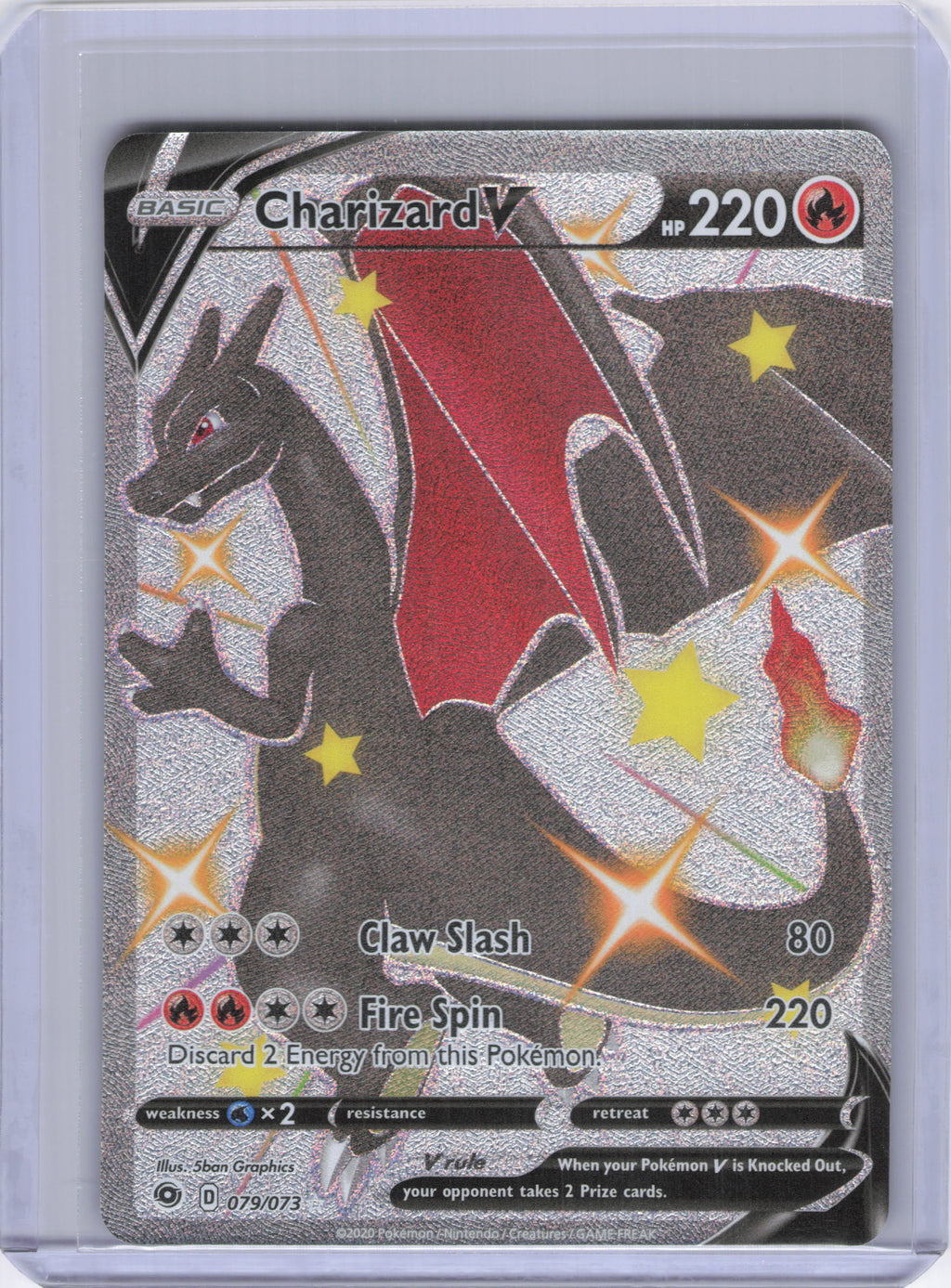Charizard V (Secret) - Champion's Path (CHP)