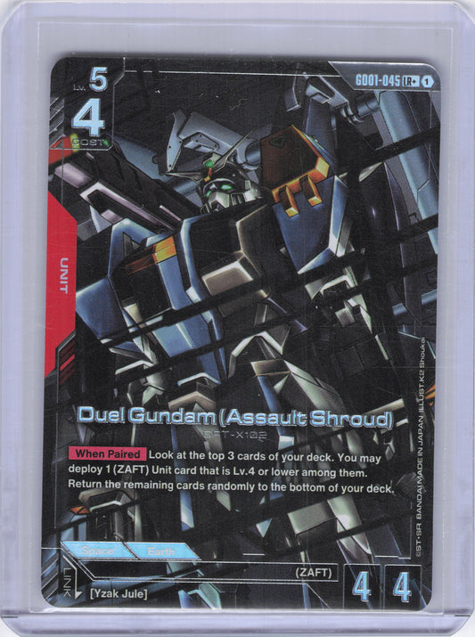 Duel Gundam (Assault Shroud) (LR+) - Newtype Rising (GD01)