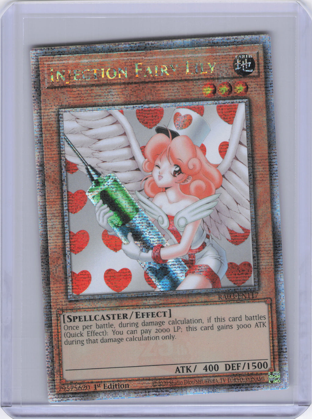 Injection Fairy Lily (Quarter Century Secret Rare) - Quarter Century Bonanza (RA03)