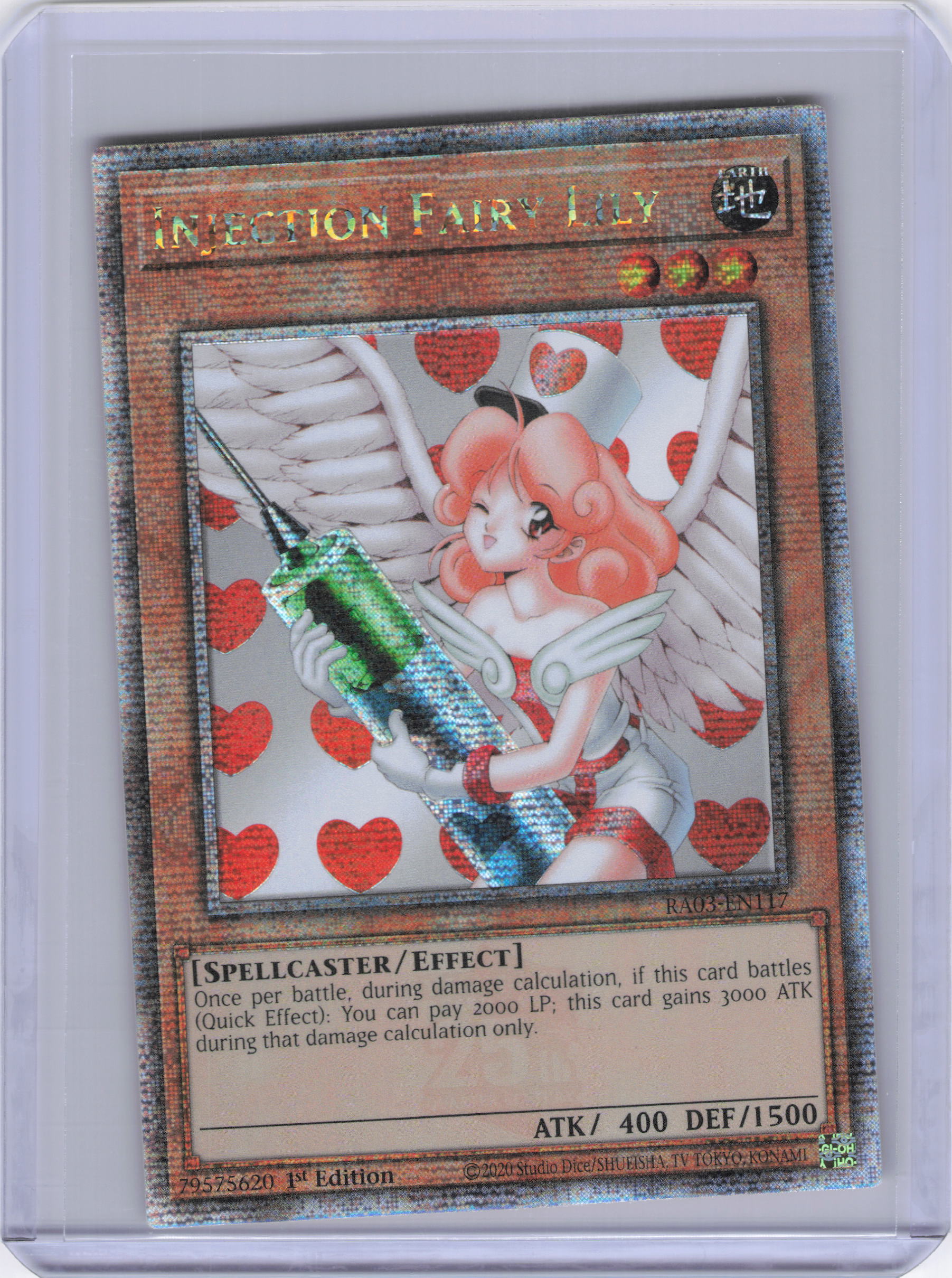 Injection Fairy Lily (Quarter Century Secret Rare) - Quarter Century Bonanza (RA03)