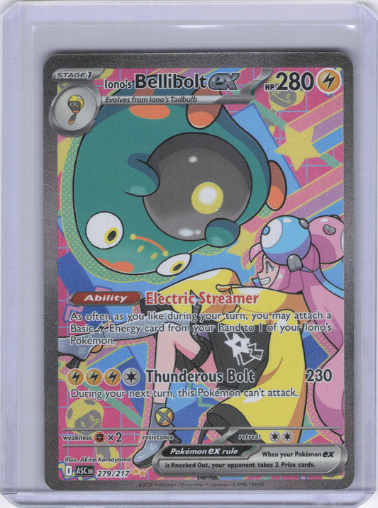 Iono's Bellibolt ex - 279/217 - ME: Ascended Heroes (ASC)