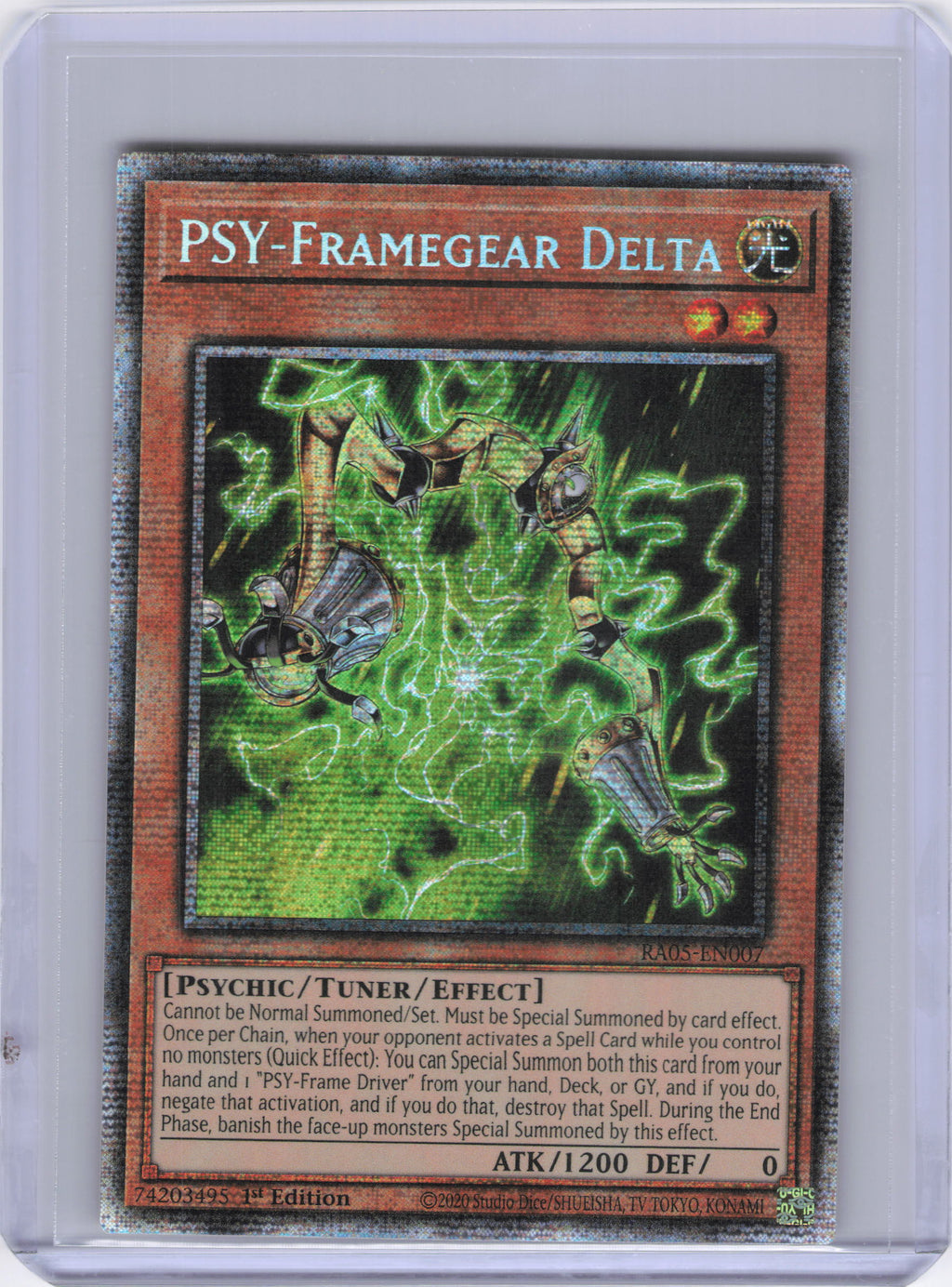 PSY-Framegear Delta (Starlight Rare) - Rarity Collection 5 (RA05)