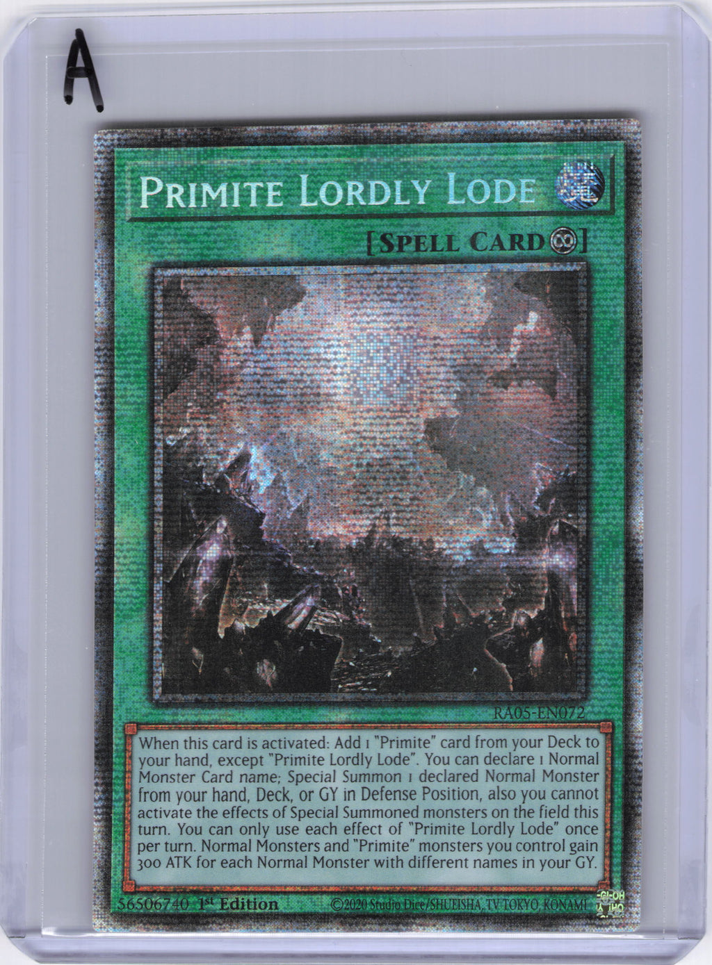 Primite Lordly Lode (Starlight Rare) - Rarity Collection 5 (RA05)