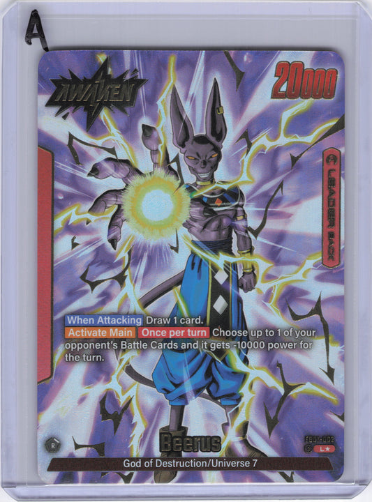 Beerus - FB01-002 (Alternate Art) - Awakened Pulse (FB01)