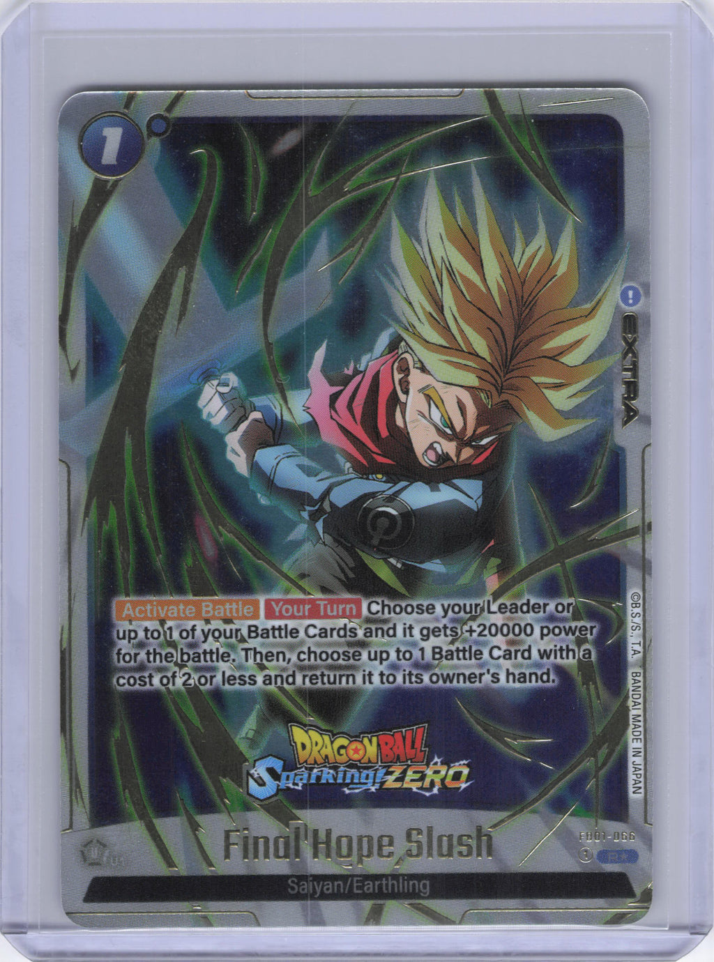 Final Hope Slash (Dragon Ball Sparking! ZERO) - Fusion World Promotion Cards and Packs (DBSFW_PR)