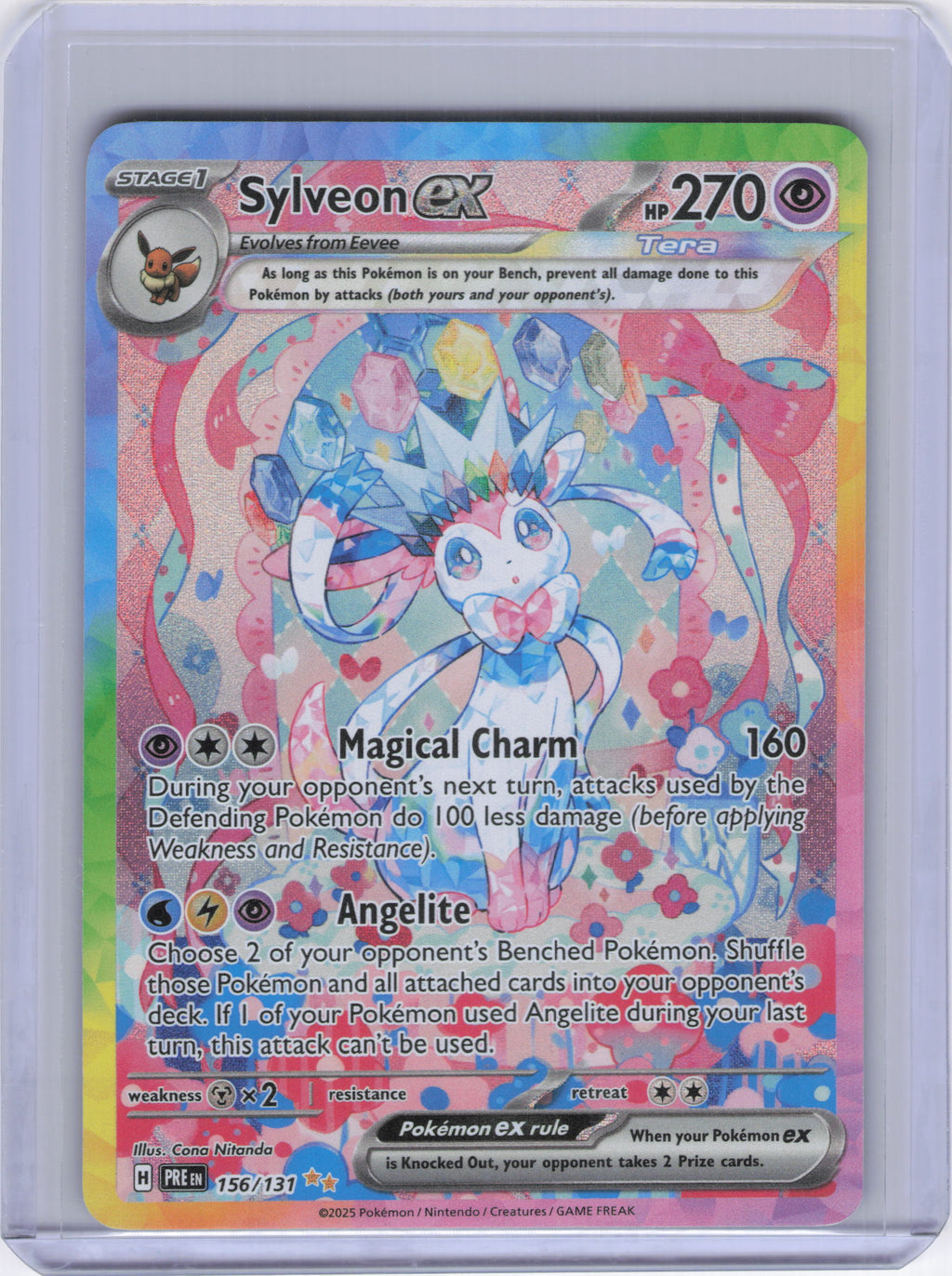 Sylveon ex - 156/131 - SV: Prismatic Evolutions (PRE)