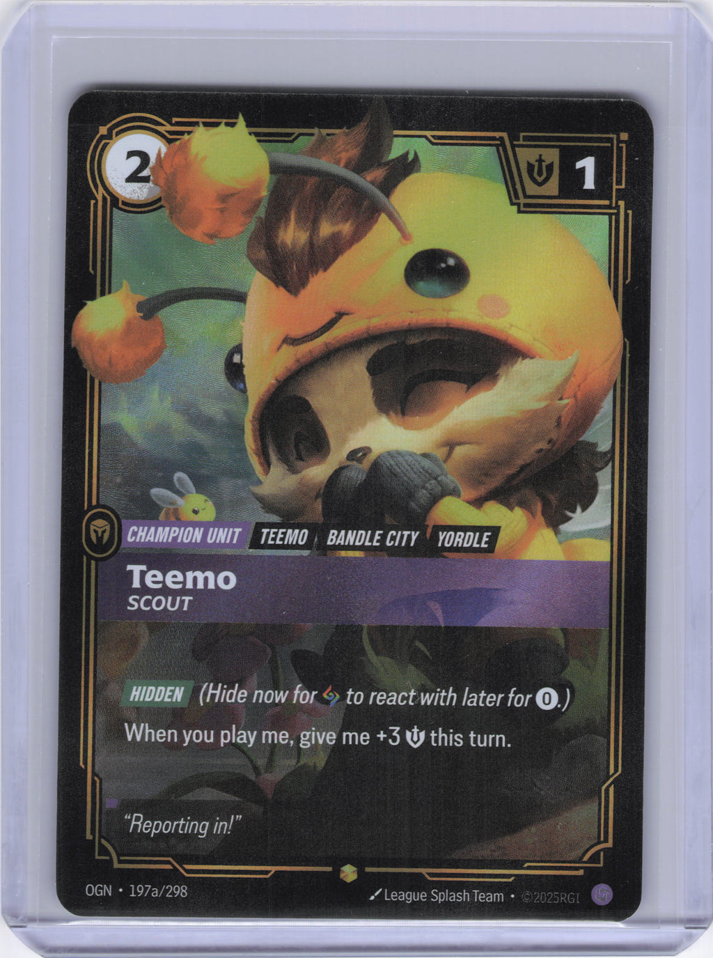 Teemo - Scout (Alternate Art) - Origins (OGN)