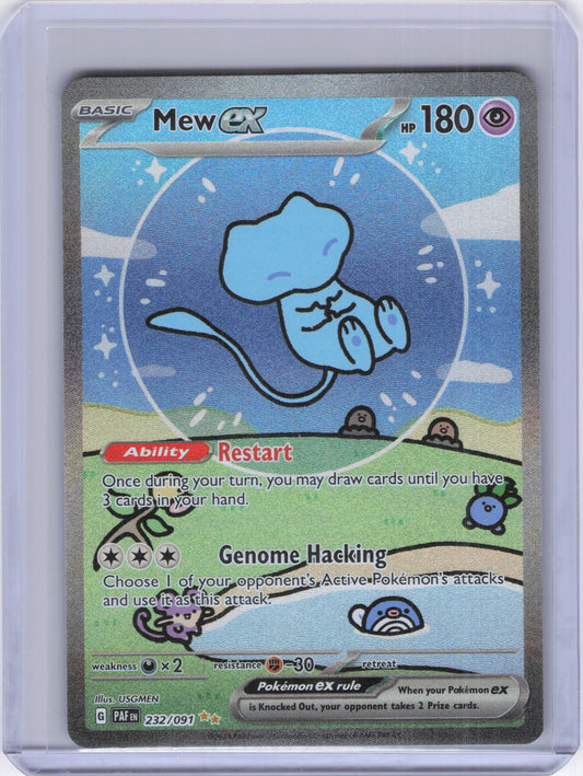 Mew ex - 232/091 - SV: Paldean Fates (PAF)