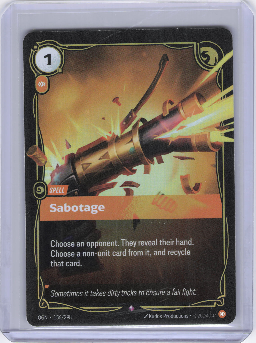 Sabotage - Origins (OGN)