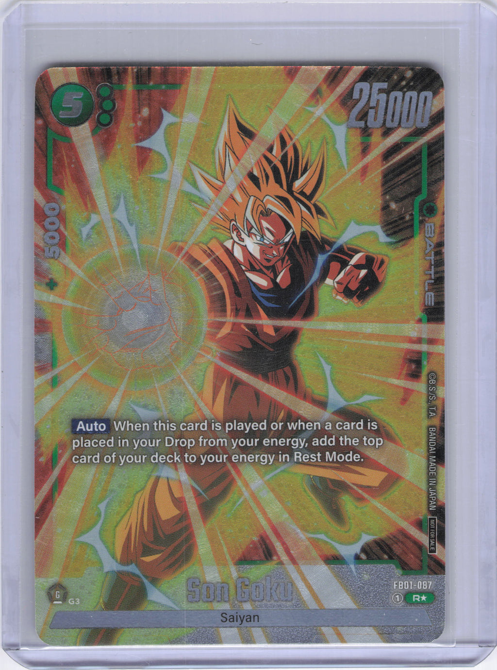 Son Goku - FB01-087 (Tournament Pack -Winner- 01) - Tournament and Championship Promos (DBSFW_TPR)
