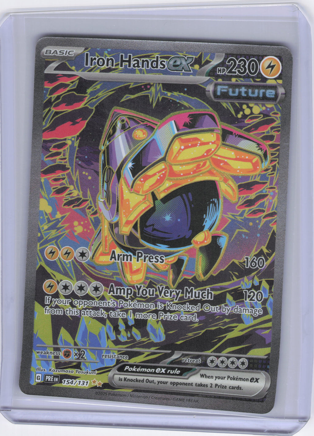 Iron Hands ex - 154/131 - SV: Prismatic Evolutions (PRE)