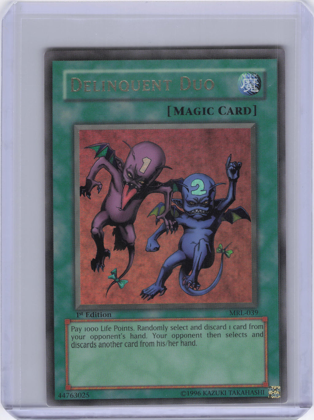 Delinquent Duo - Magic Ruler (MRL-EN) [1st Edition]