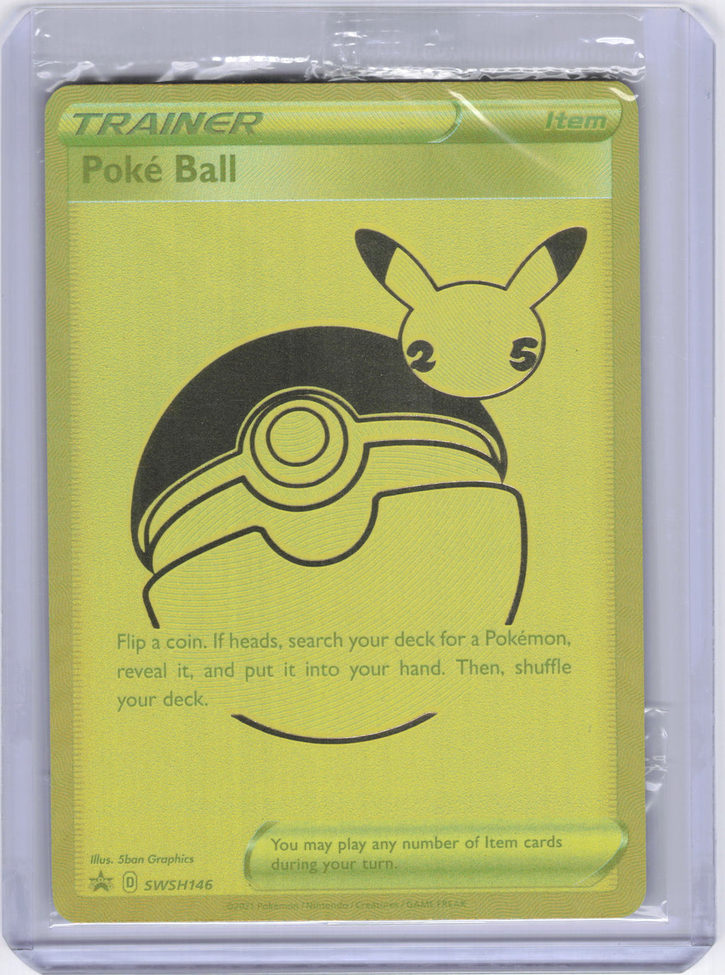 Poke Ball - SWSH146 - SWSH: Sword & Shield Promo Cards (SWSD)