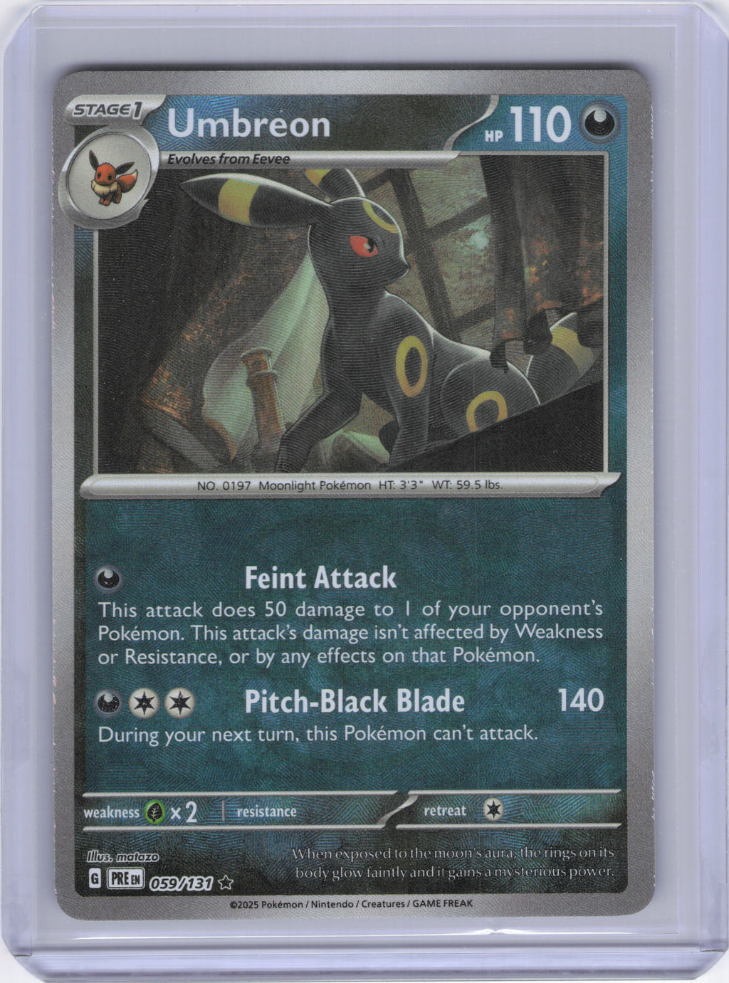 Umbreon (Master Ball Pattern) - SV: Prismatic Evolutions (PRE)