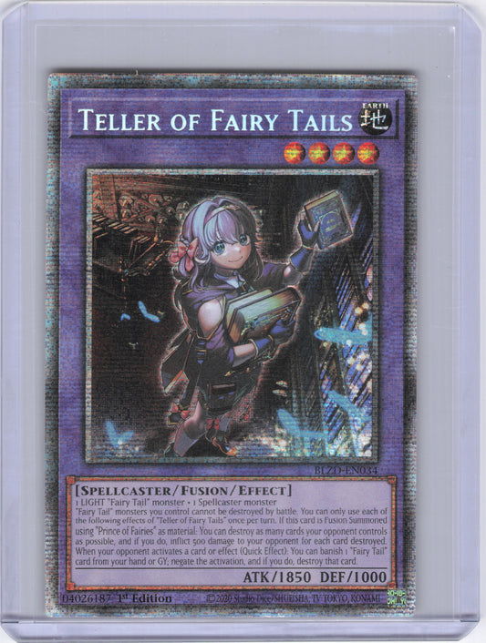 Teller of Fairy Tails (Starlight Rare) - Blazing Dominion (BLZD) [1st Edition]