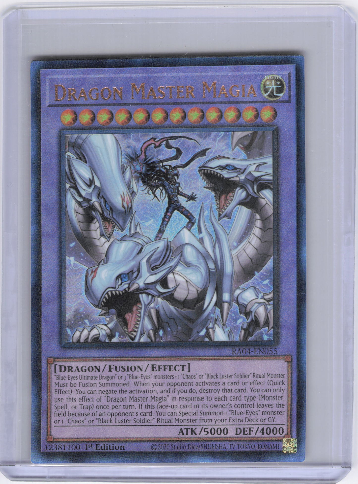 Dragon Master Magia (PCR) - Quarter Century Stampede (RA04) [1st Edition]